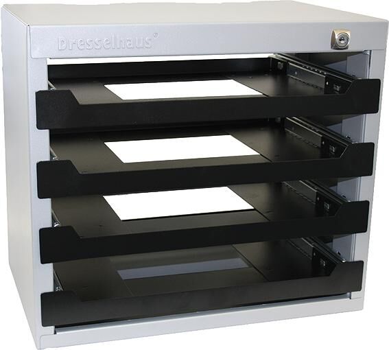 Dresselhaus assortimenten kast sort. cabinet 4-fold, uncovered