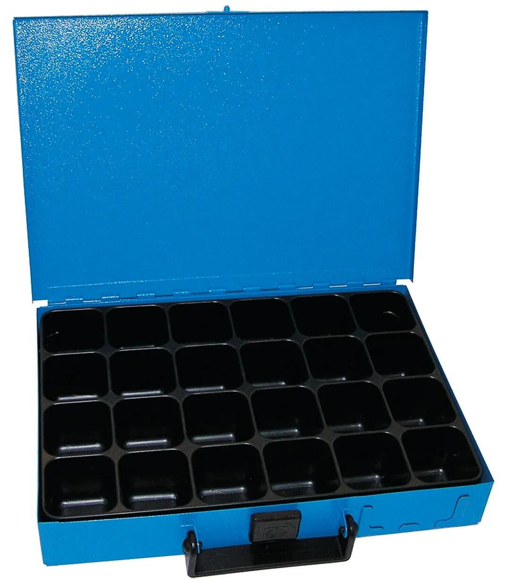 Dresselhaus assortimenten box sort.box empty m.insert 24.compartment