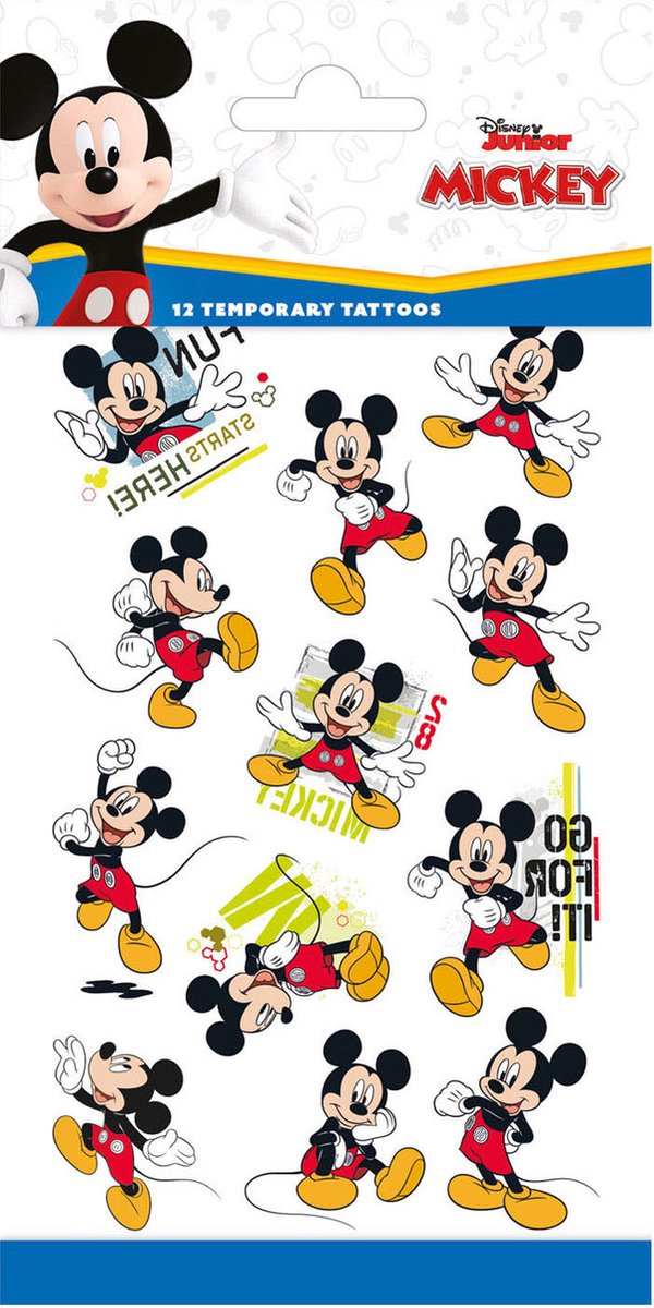Totum tattoos mickey mouse