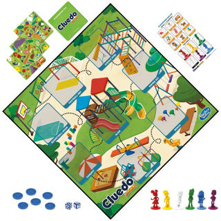 Hasbro cluedo junior - kinderspel