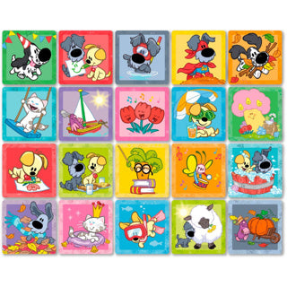 Bambolino speelgoed woezel pip spel memo