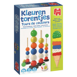Jumbo kleurentorentje - kinderspel | 2 stuks