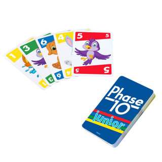 Spel phase 10 junior - kaartspel | 2 stuks