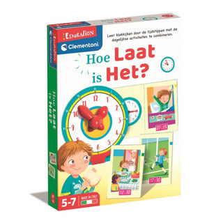 Clementoni Onderwijs Hoe laat is het?