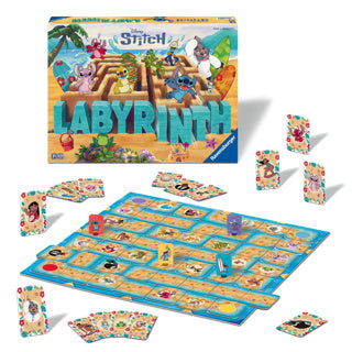 Disney ravensburger spel labyrinth stitch