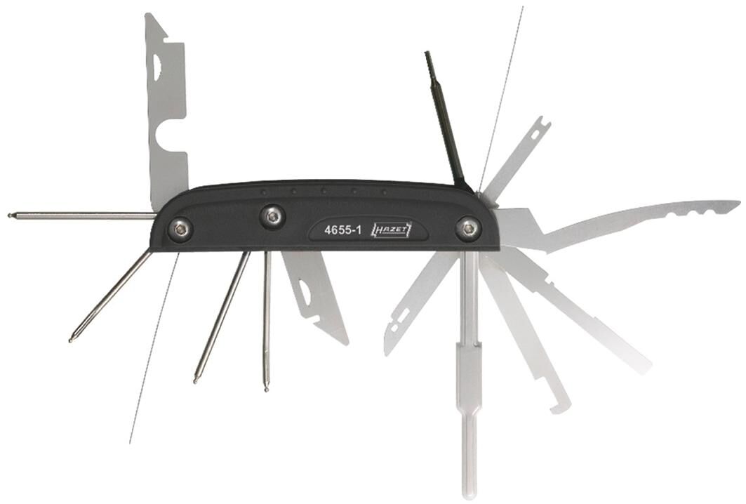 Hazet demontage installatie beugel set disassembly tool for radi 140x58x50