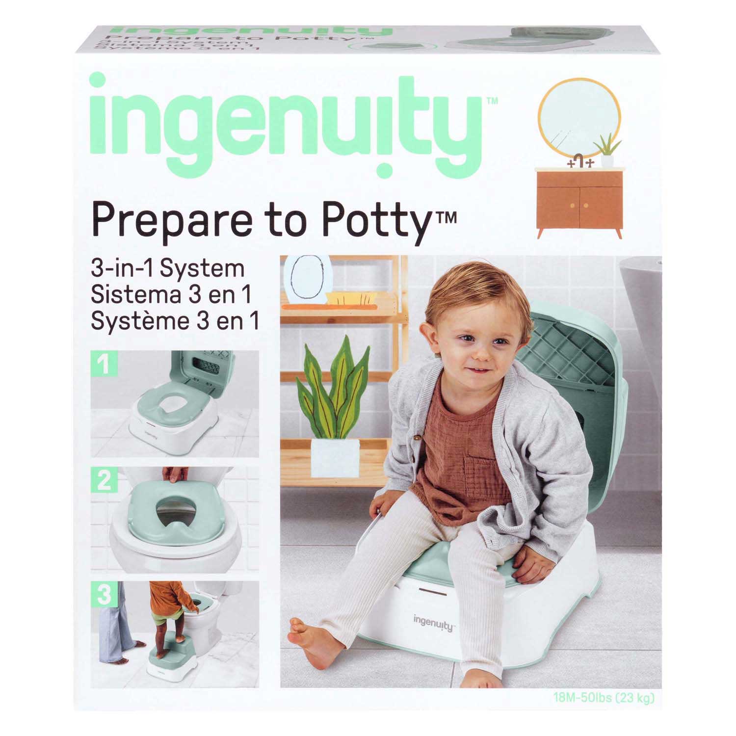 Abi zindelijk worden 3-in-1 systeem