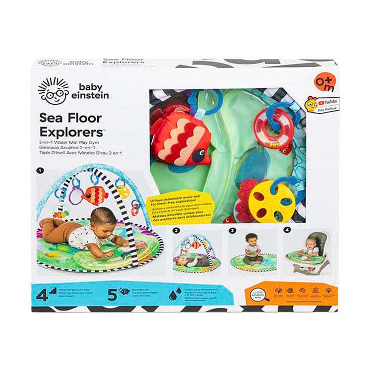 2-in-1 speelgym met watermat