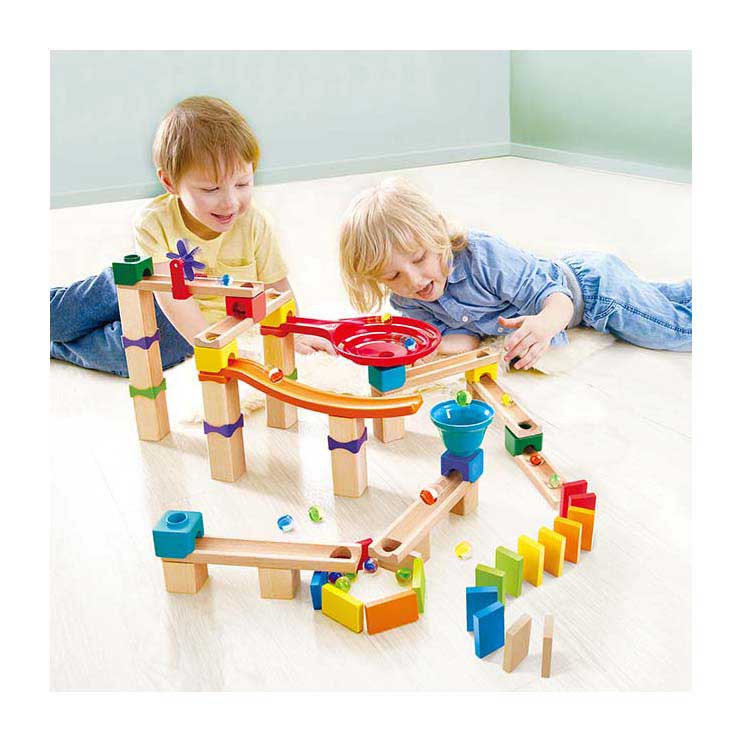 Hape houten knikkerbaanset - 81dlg.