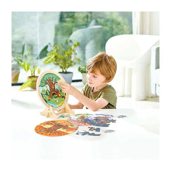 Hape 4 seizoenen lagenpuzzel