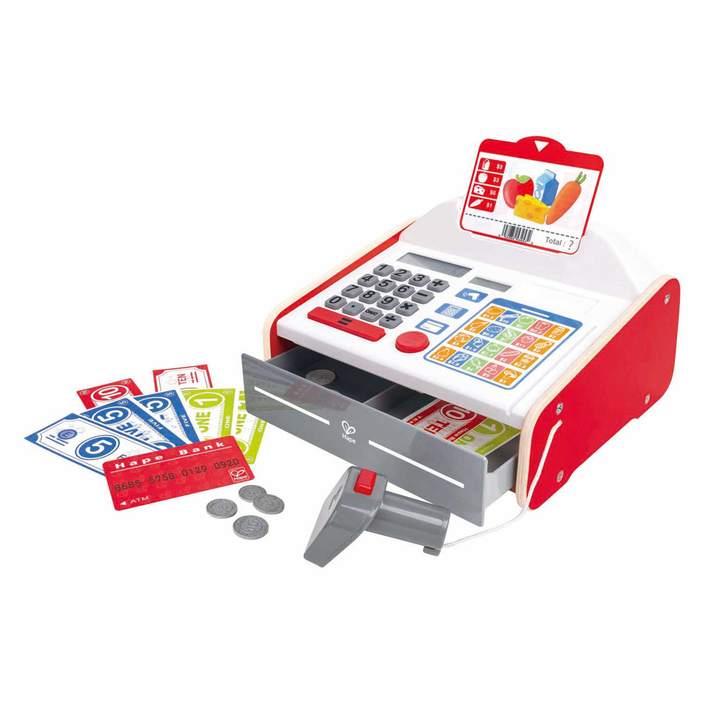 Hape interactieve kassa met licht en geluid