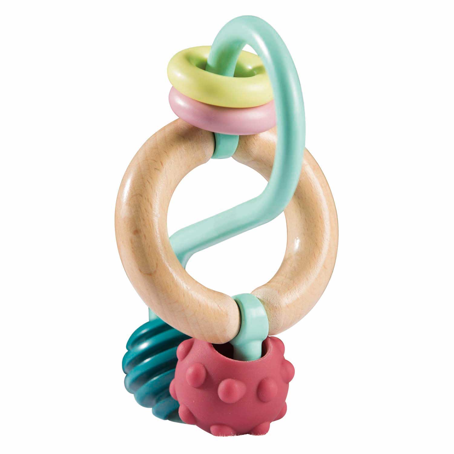 Hape infinity bijtring met kralen