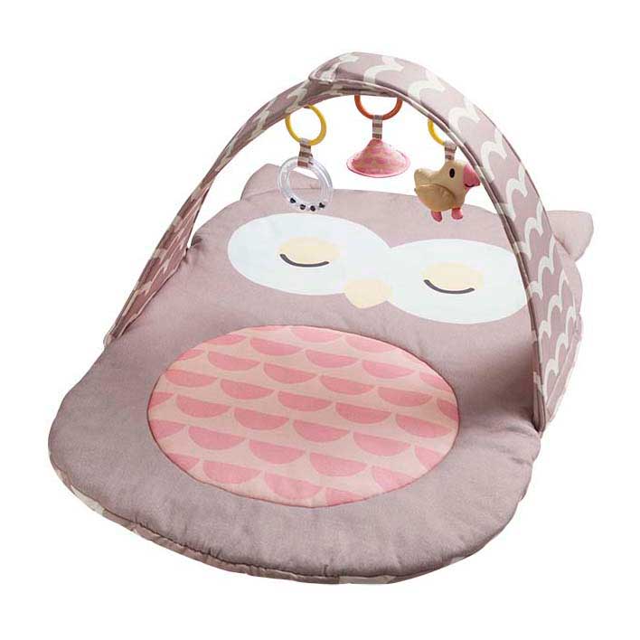 Hape speelboog uil sina - babygym met rammelaar, spiegel en bijtring, vanaf 0 maanden