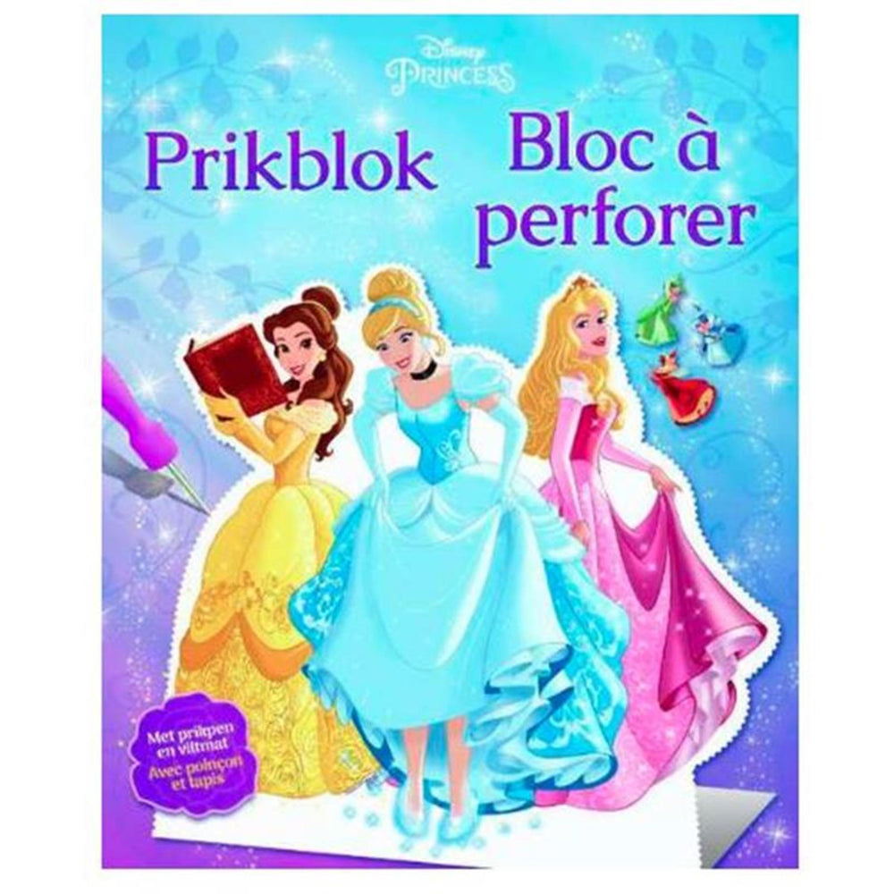 Deltas disney prikblok princess disney bloc à perforer princesse