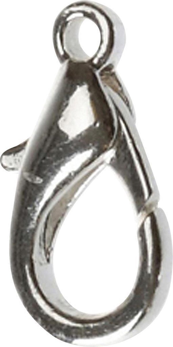 Creativ company https: www.cchobby.nl karabijnhaken-l-18-mm-verzilverd-4-stuk-1-doos