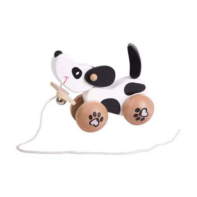 Klassieke Wereld Wereld Houten Kwispel Hondje