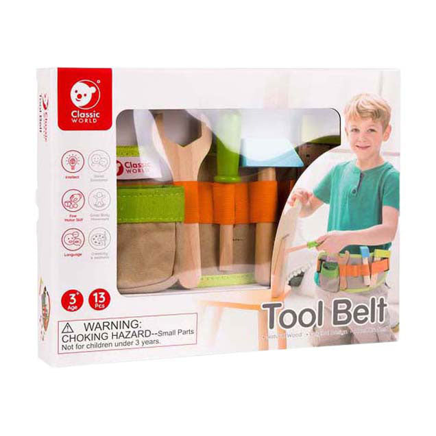 Klassieke wereld gereedschapsgordel, 13dlg.