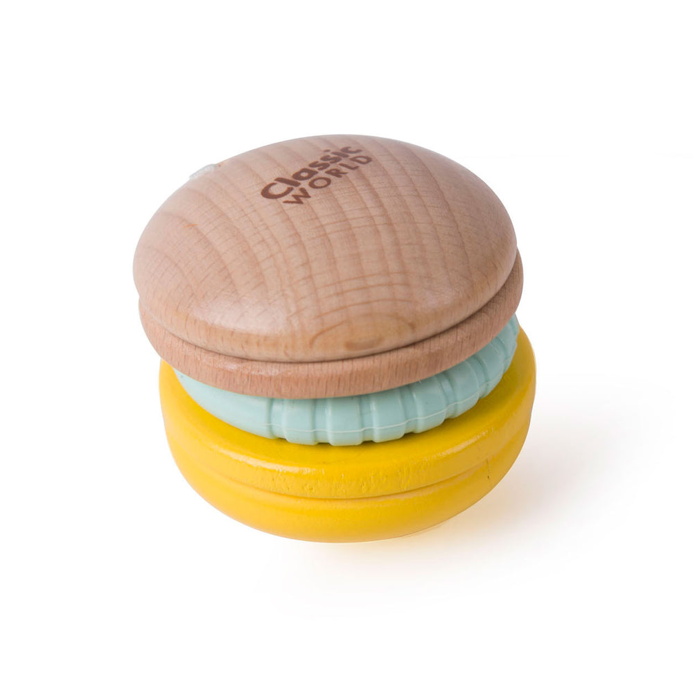 Klassieke wereld rammelaar macaron