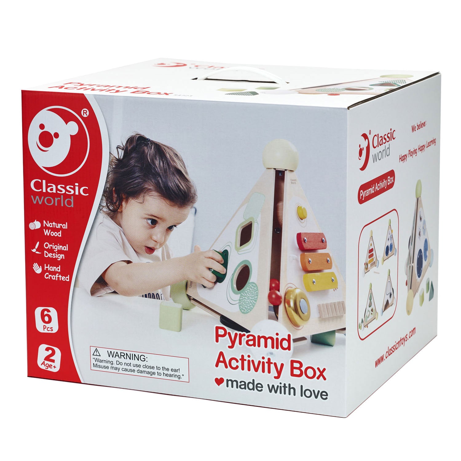 Klassieke Wereld Wereld Piramide Activiteitenbox