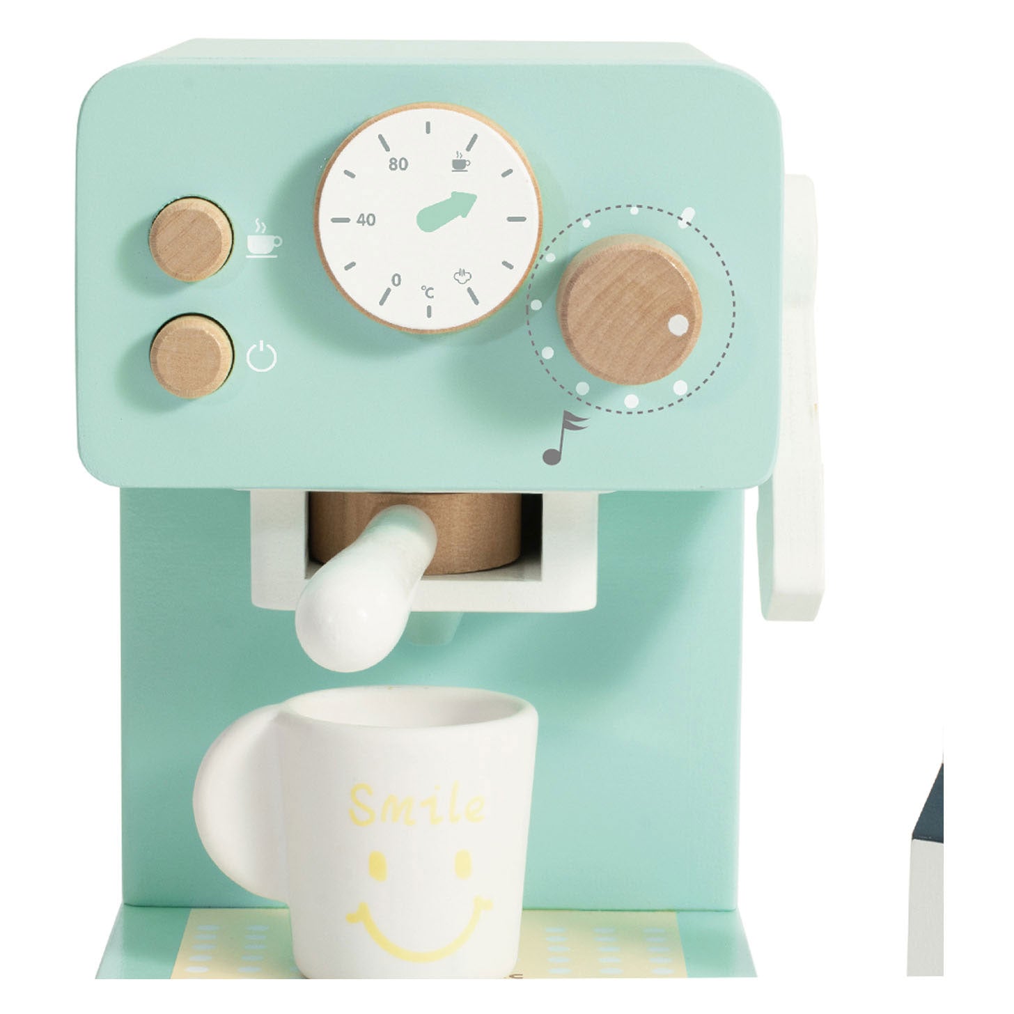 Classic world houten speelgoed koffiezetapparaat 7-delig multicolor.
