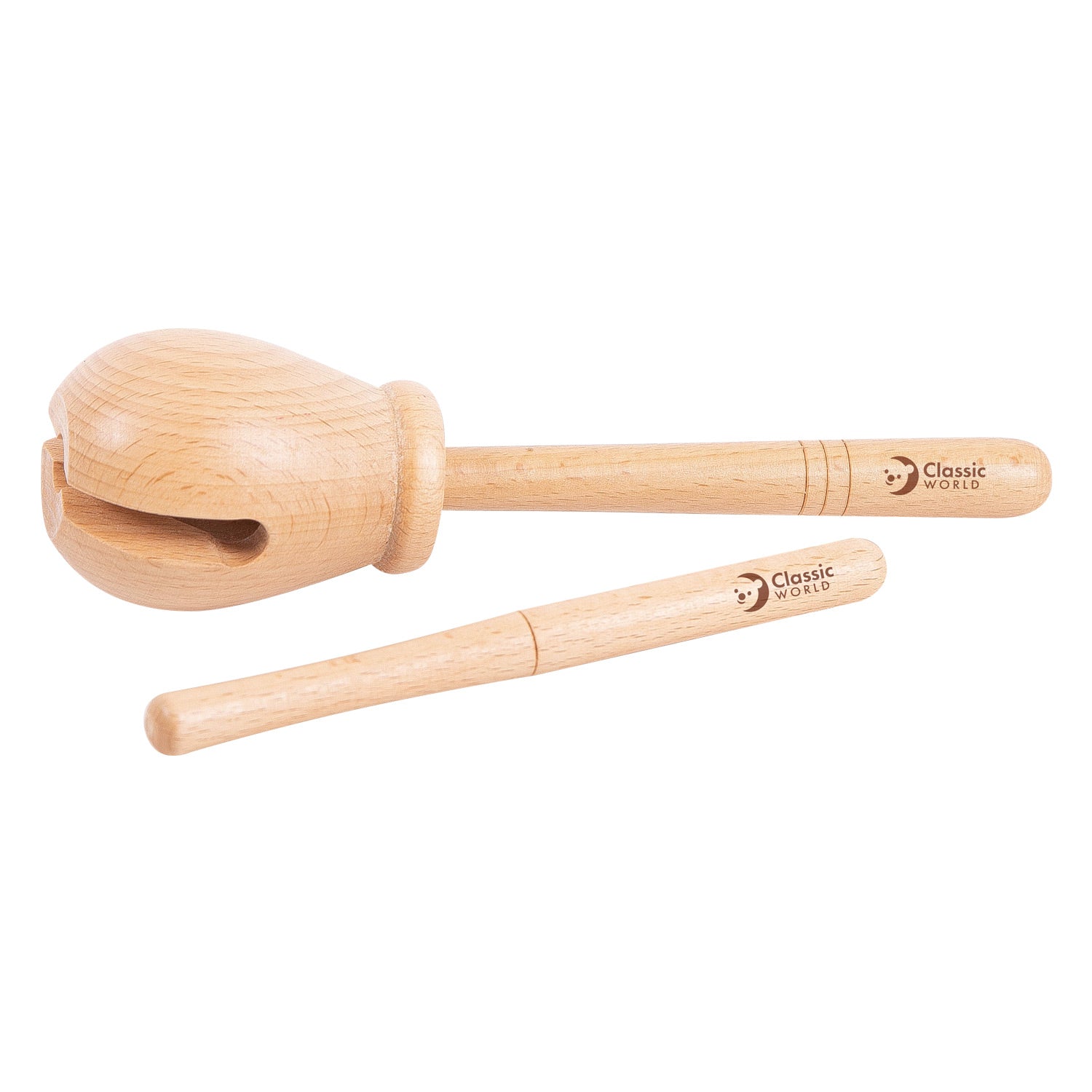 Klassieke Wereld Wereld Houten Blok Percussie, 2dlg.