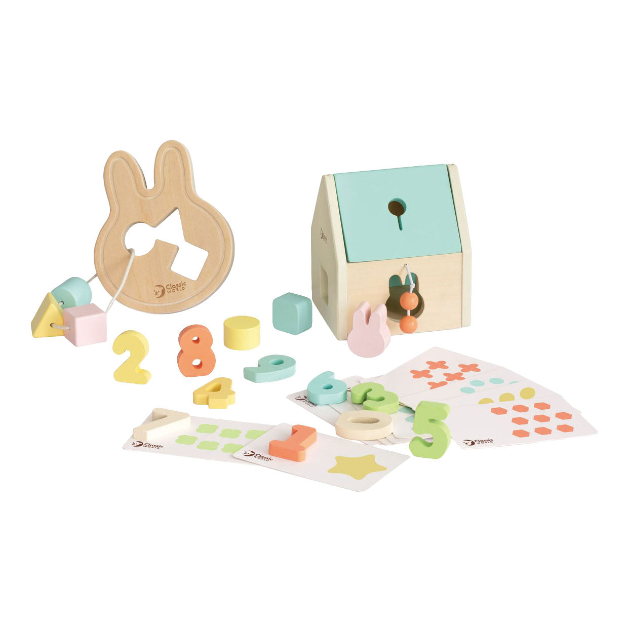 Classic world baby hello speelgoed box 12-18 maanden