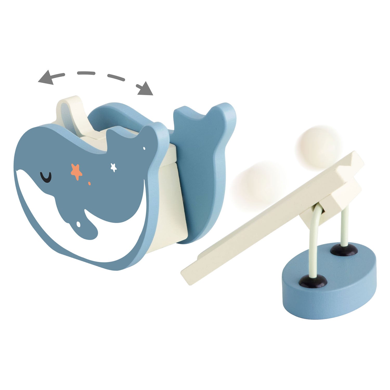 Classic world houten domino oceaan, 100dlg.