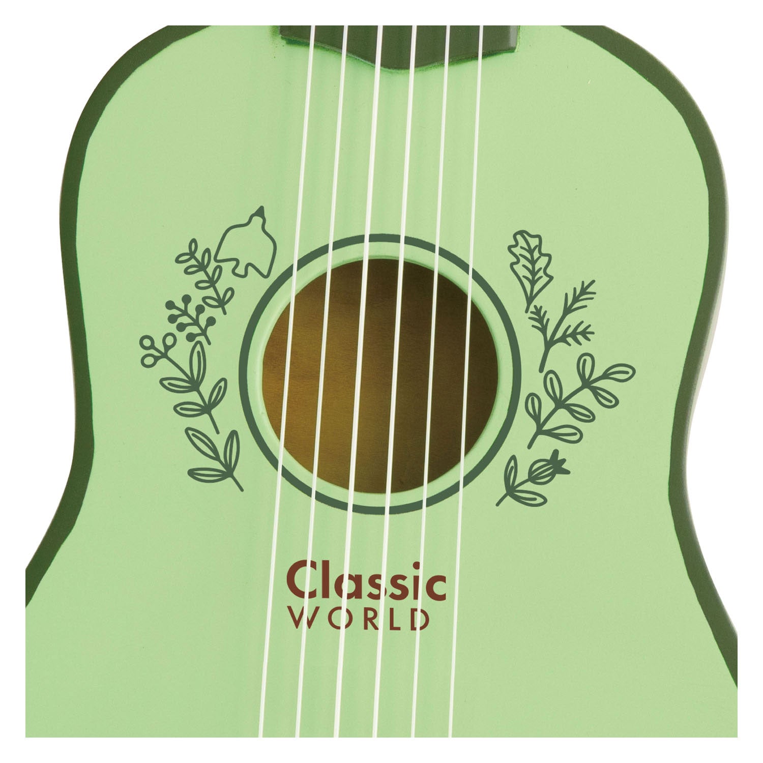 Klassieke wereld houten vintage gitaar