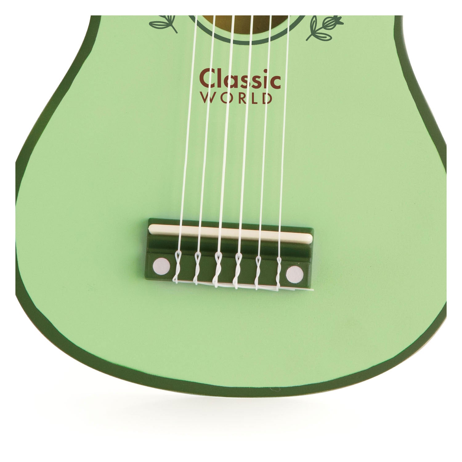Klassieke wereld houten vintage gitaar
