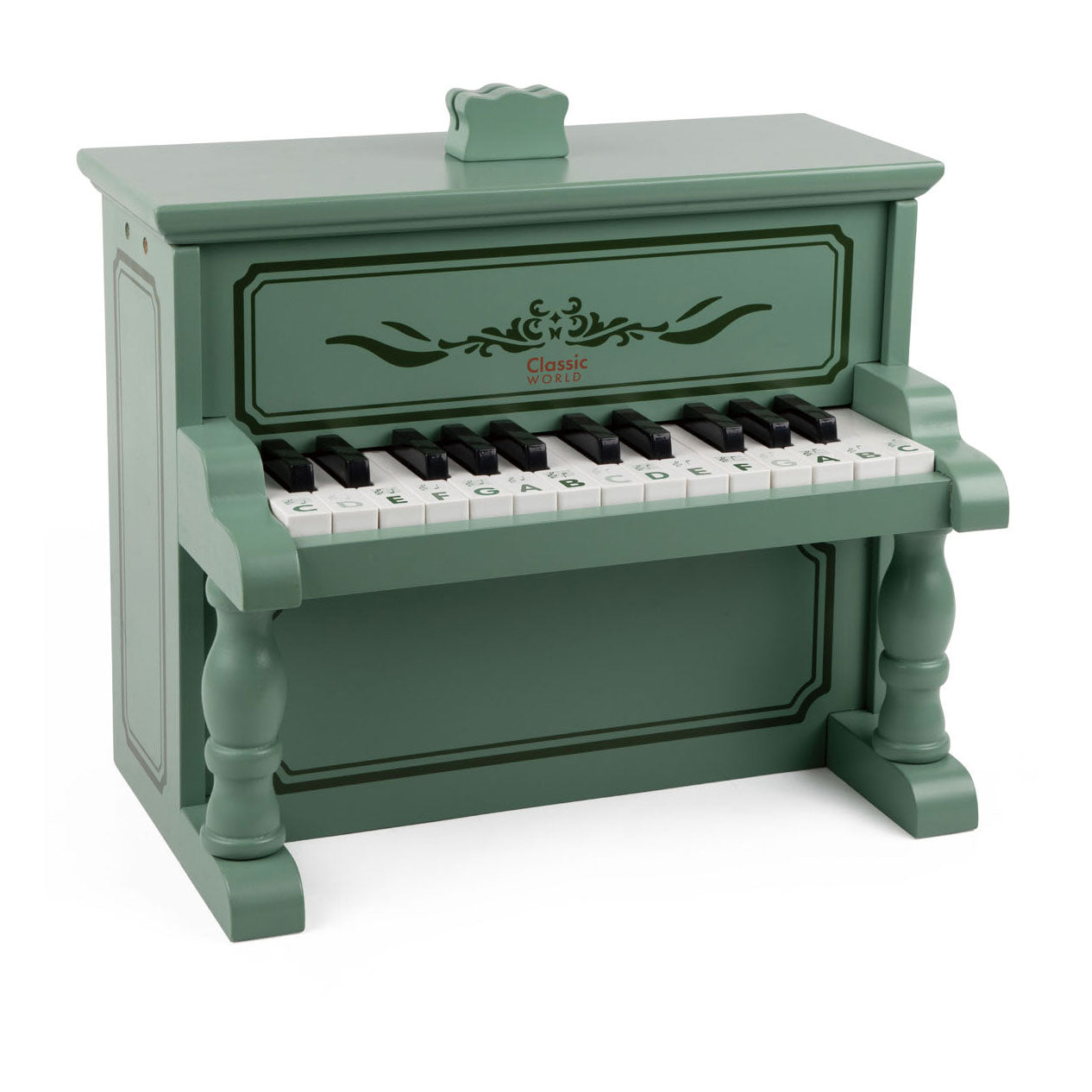 Klassieke wereld houten vintage piano