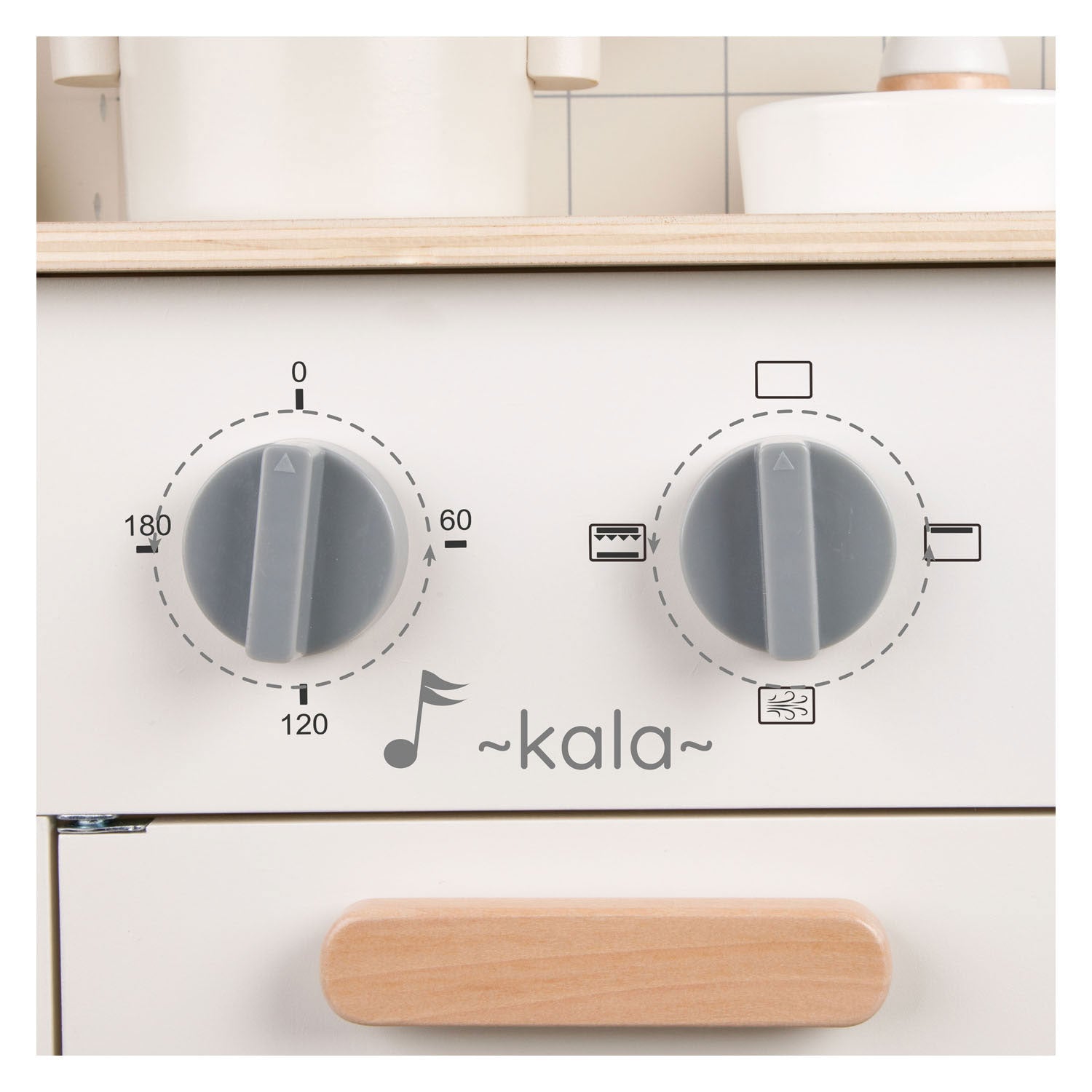 Klassieke wereld houten chef's speelkeuken, 11dlg.