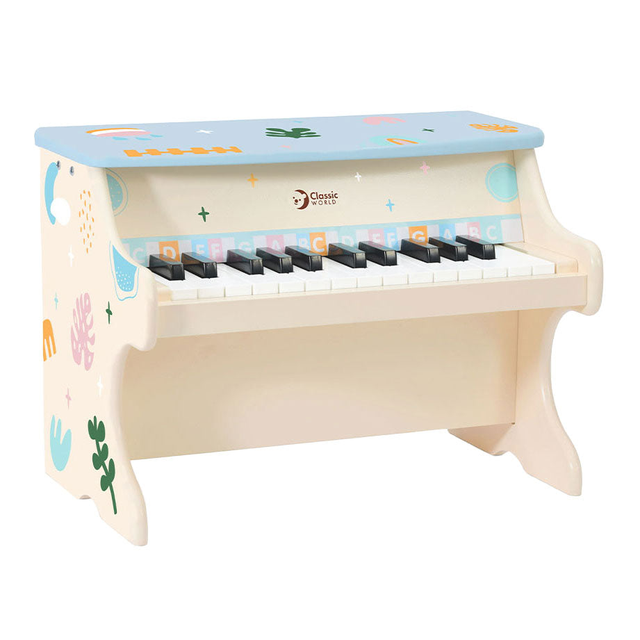 Klassieke wereld houten iris piano