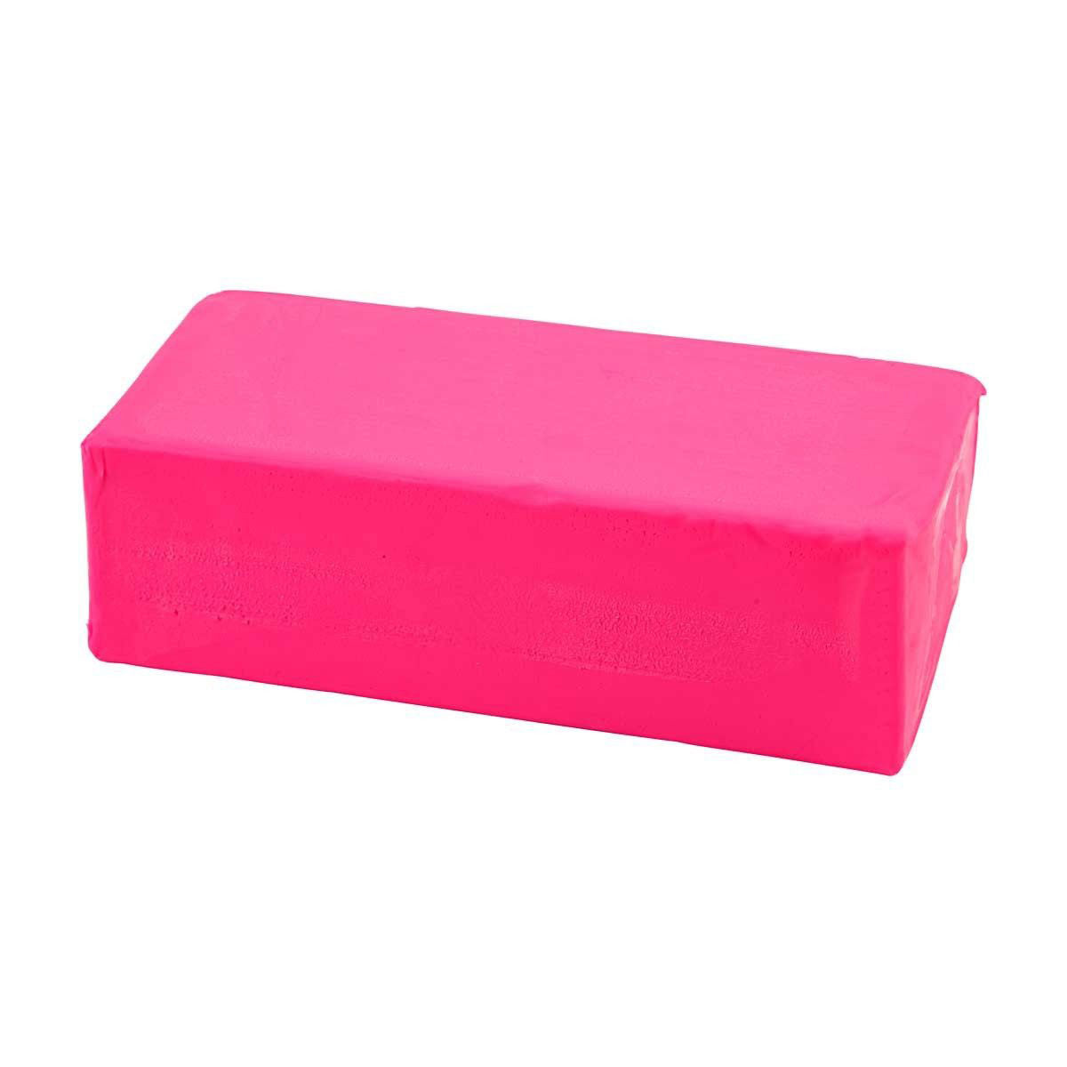 Creativ company zachte klei - neon roze, 500gr.
