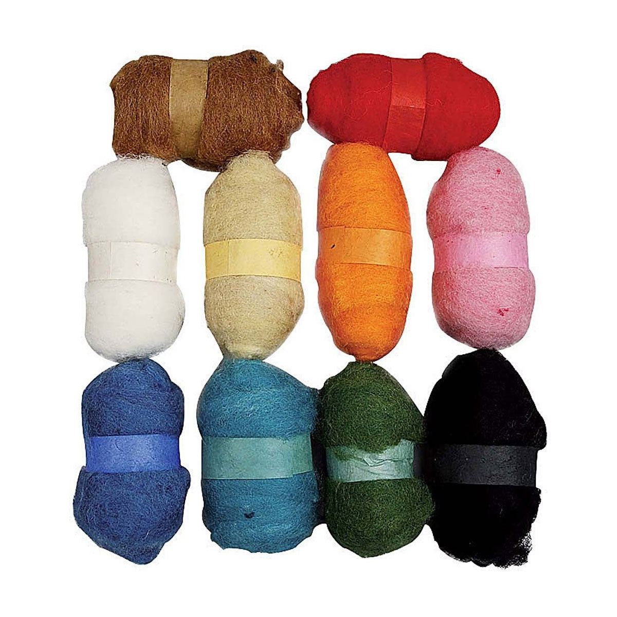Creativ company https: www.cchobby.nl gekaarde-wol-diverse-kleuren-10x25-gr-1-doos