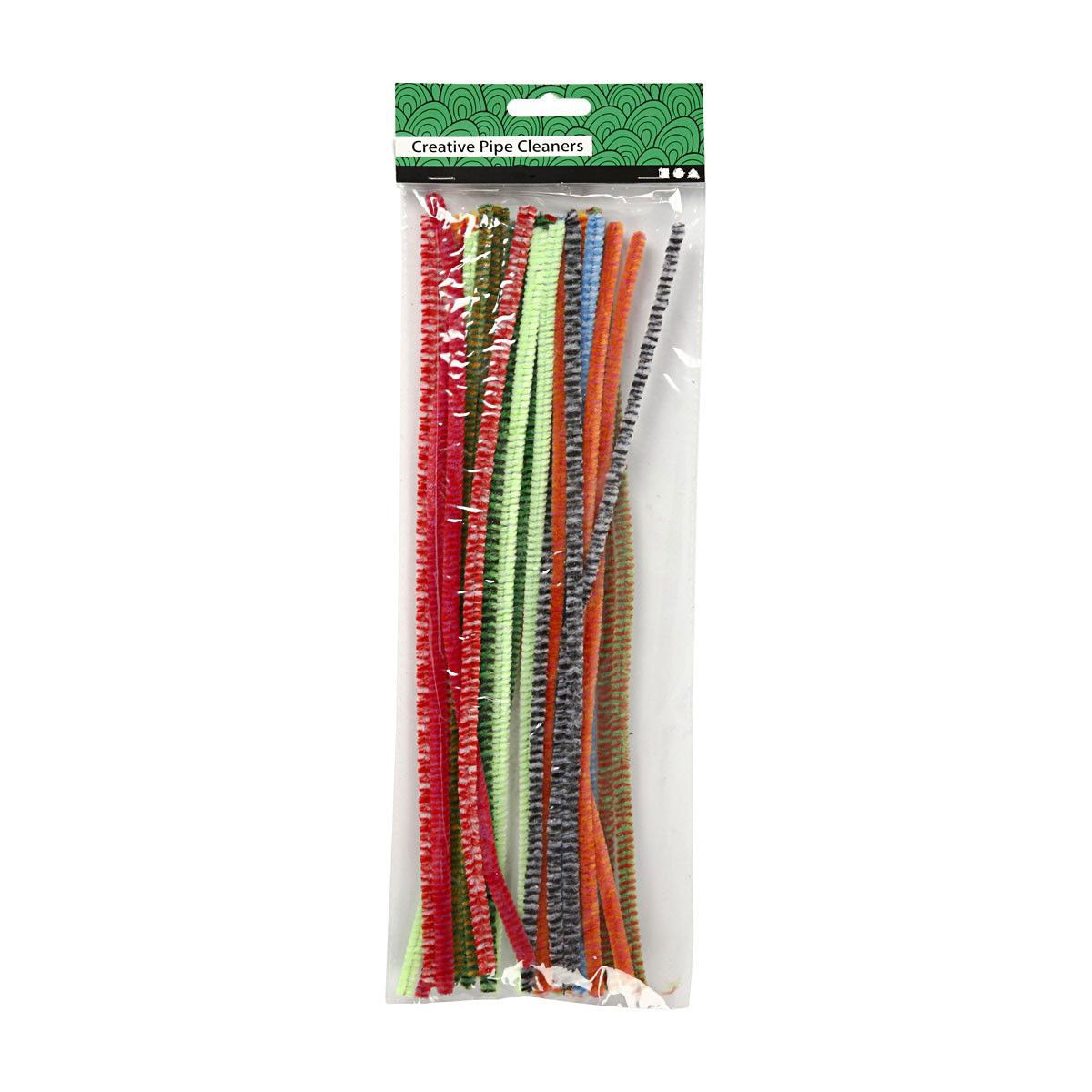 Chenille - Meerdere kleuren, 30st.