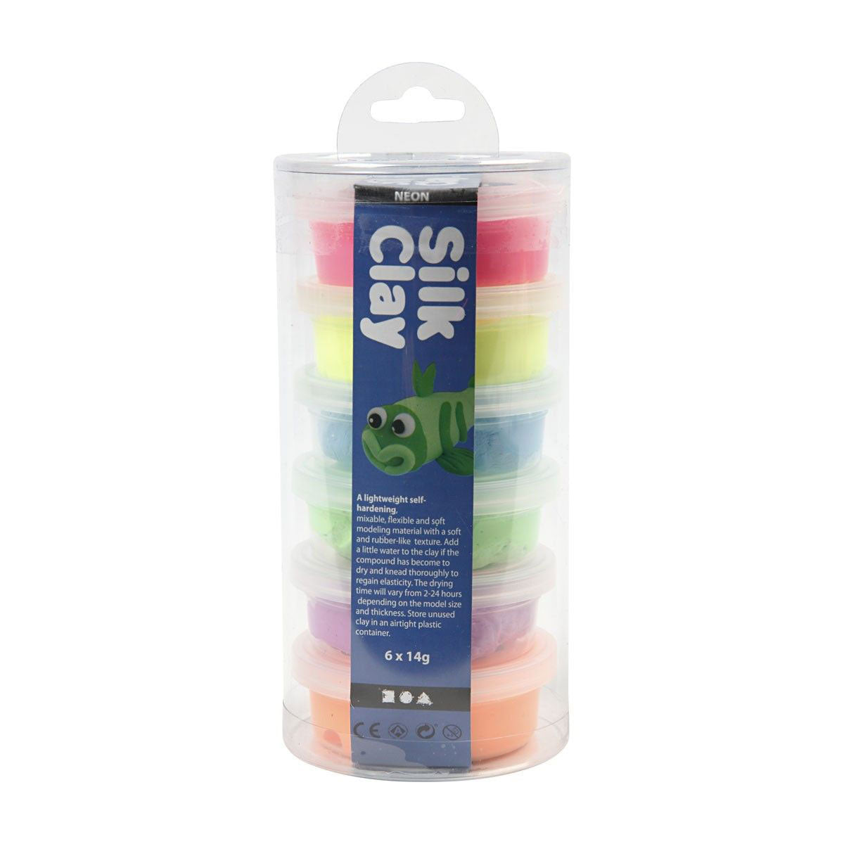 Silk clay https: www.cchobby.nl silk-clayr-neon-kleuren-6x14-gr-1-doos