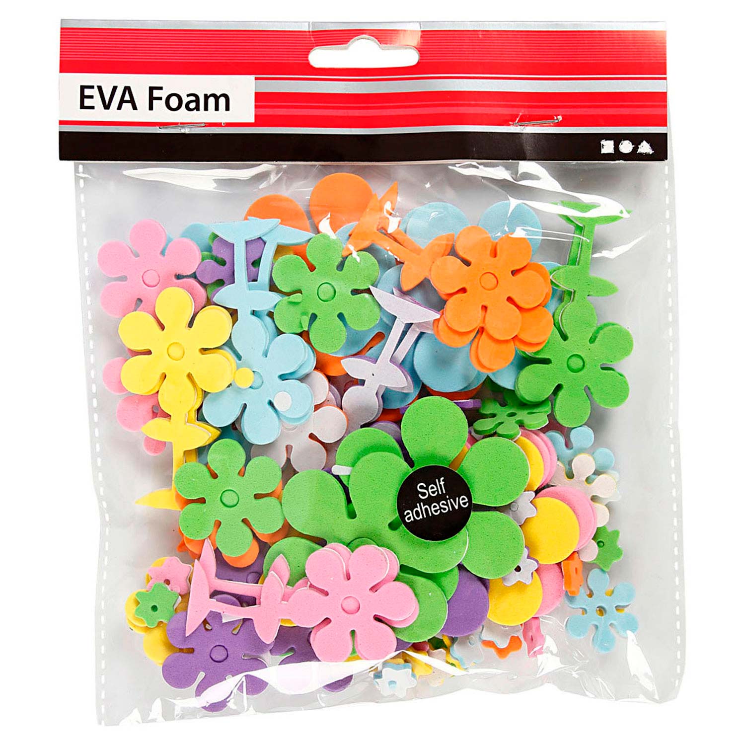 Creativ company https: www.cchobby.nl eva-foam-vormen-bloemen-afm-10-60-mm-dikte-2-mm-diverse-kleuren-100-stuk-1-doos