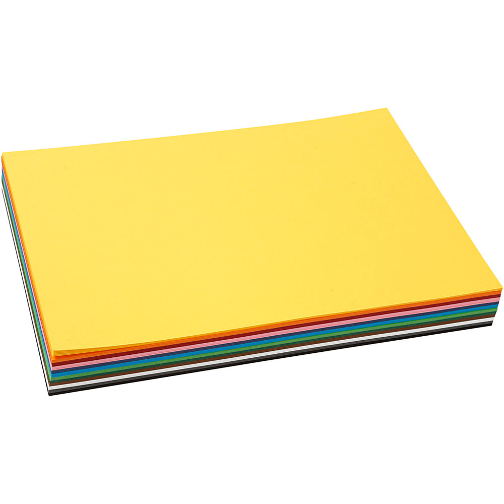 Creatief bedrijf gekleurd karton a4, 12 x 10 zijdig