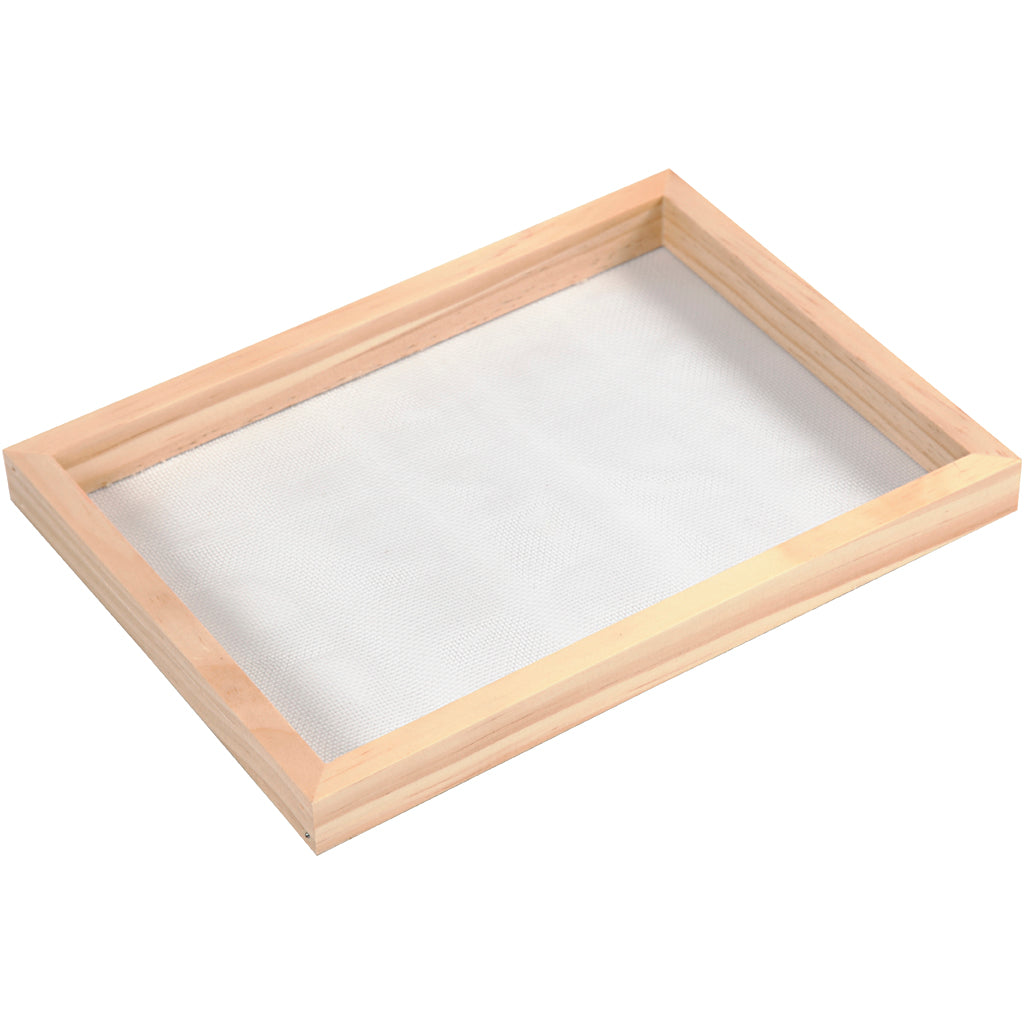Creativ company https: www.cchobby.nl papiermal-met-enkel-frame-a5-afm-23x17x2cm-cm-20-mesh-1-stuk