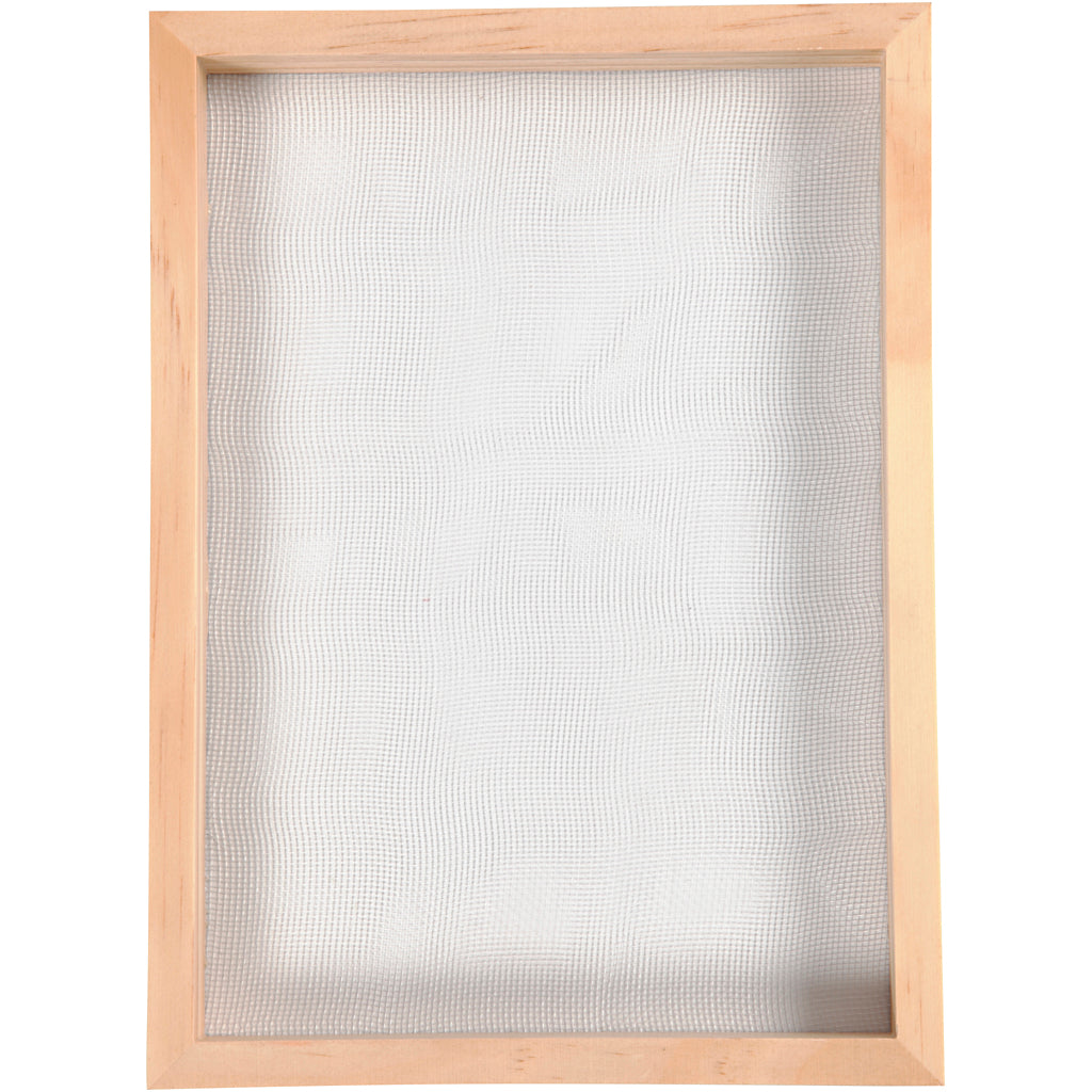 Creativ company https: www.cchobby.nl papiermal-met-enkel-frame-a5-afm-23x17x2cm-cm-20-mesh-1-stuk