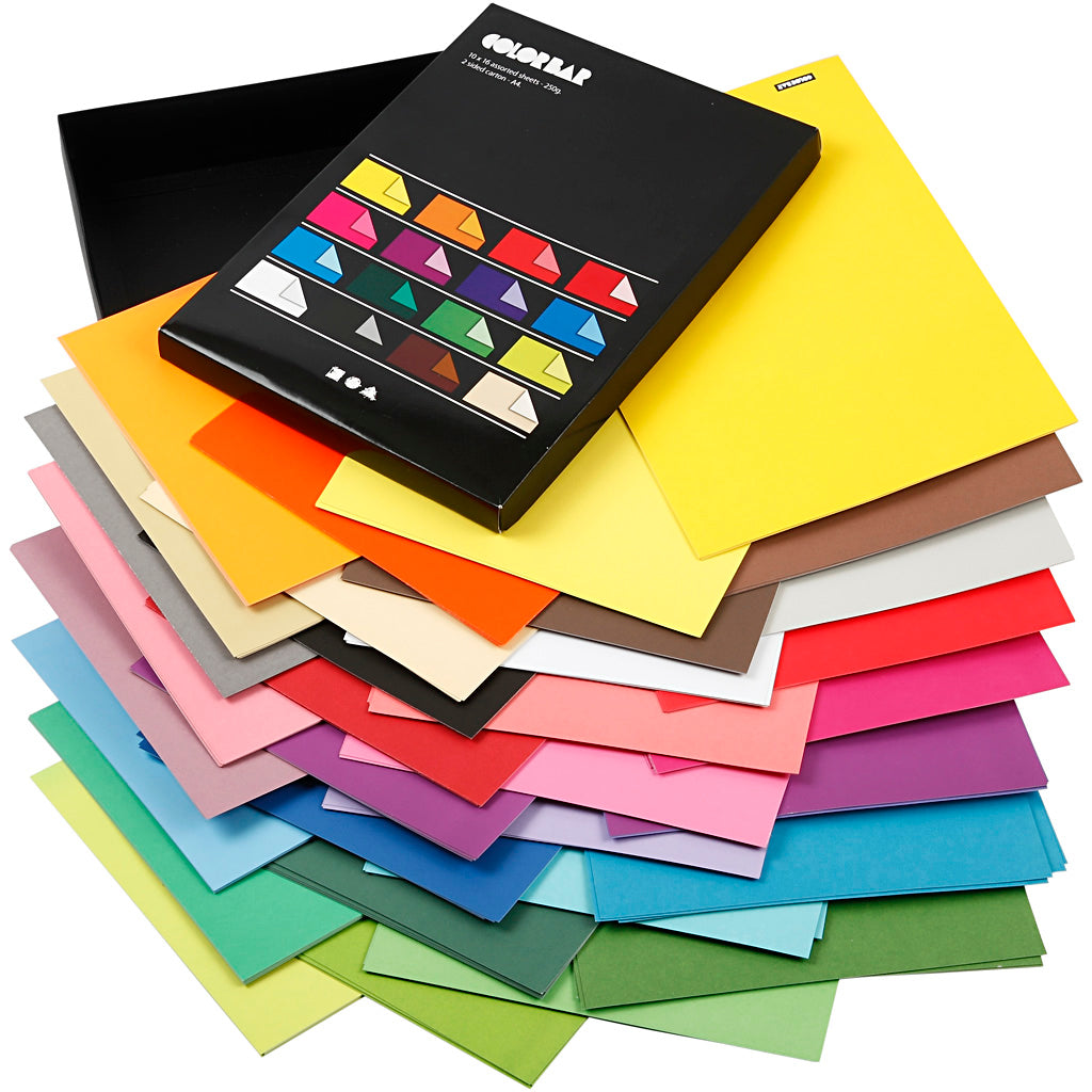 Creativ company color bar papier kleur, 160 vellen