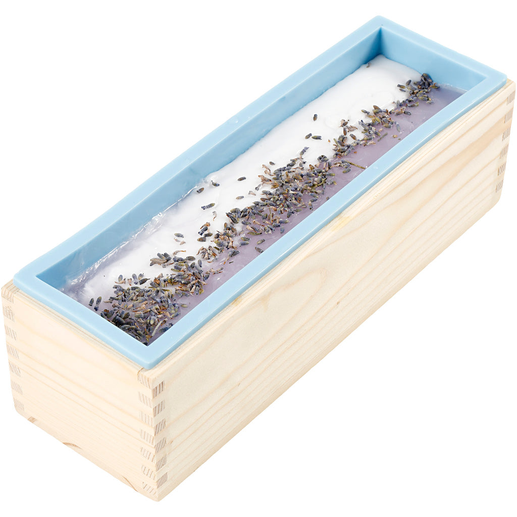 Creativ company siliconenvorm in een houten doos, 1500ml