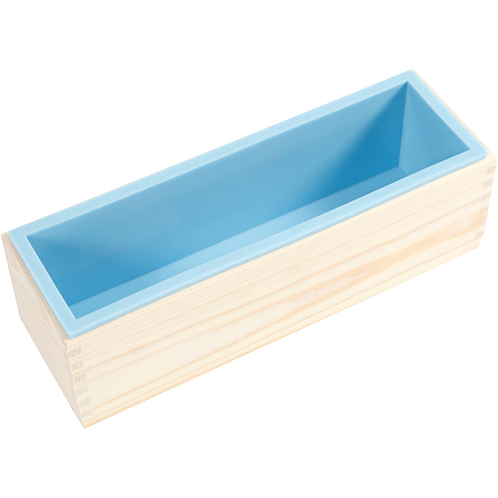 Creativ company siliconenvorm in een houten doos, 1500ml
