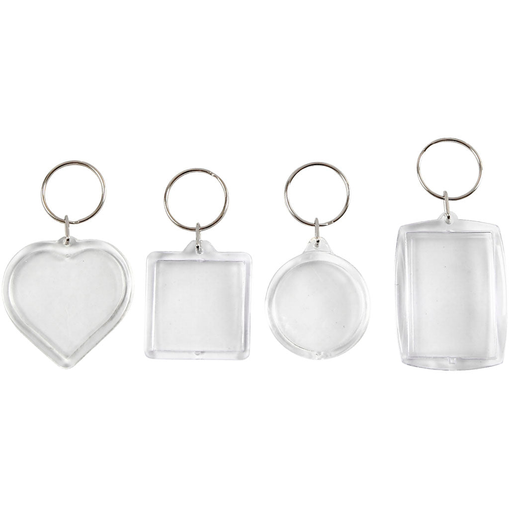 Creative Company keyring shapes, 4 pcs.