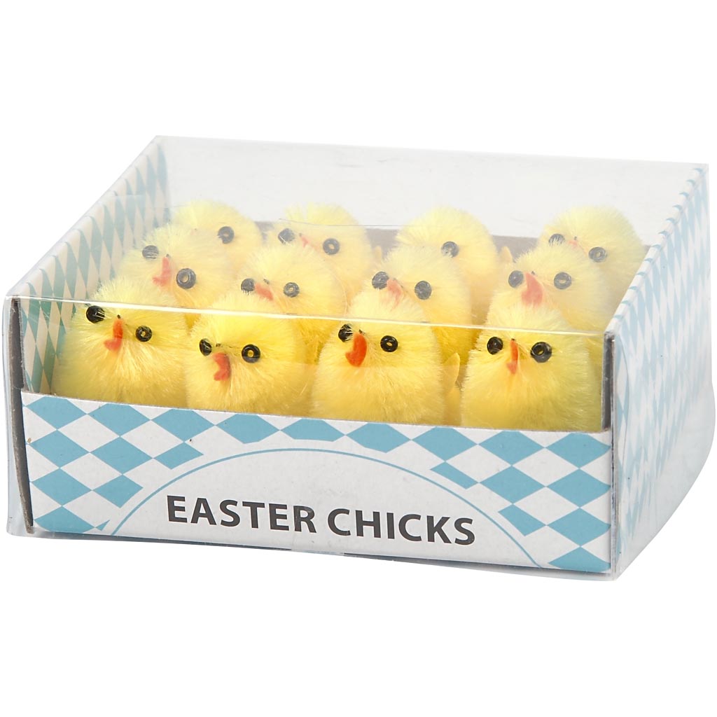 Creativ company https: www.cchobby.nl paaskuikens-h-30-mm-geel-12-stuk-1-doos
