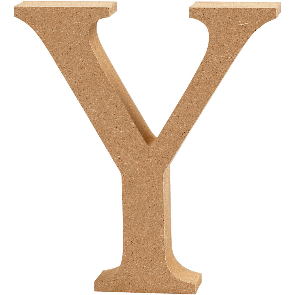 Creativ company letter y mdf 8cm, 1e.