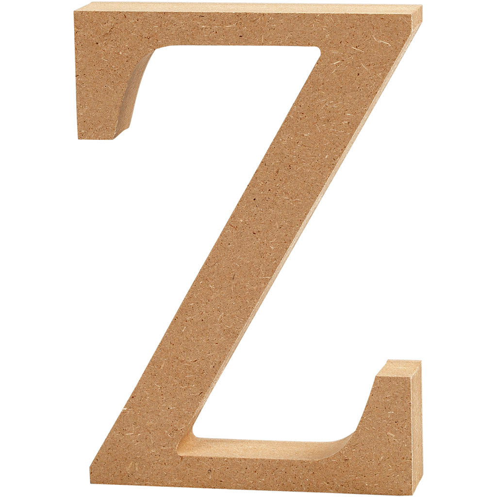 Creativ company letter z mdf 8cm, 1e.