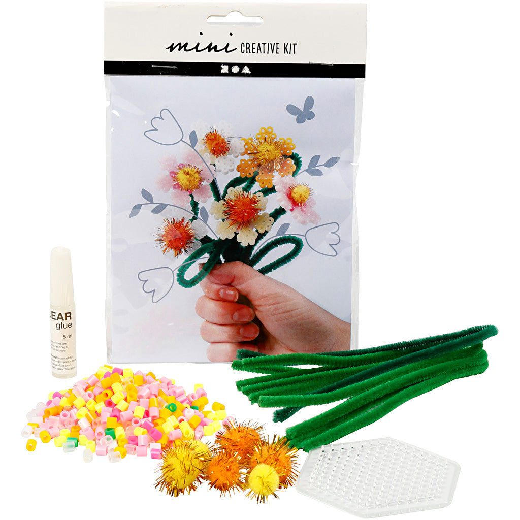 Creatief bedrijf mini creatieve kit bloemen maken