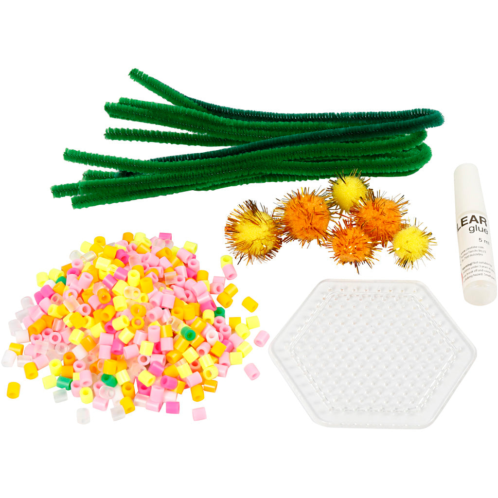 Creatief bedrijf mini creatieve kit bloemen maken