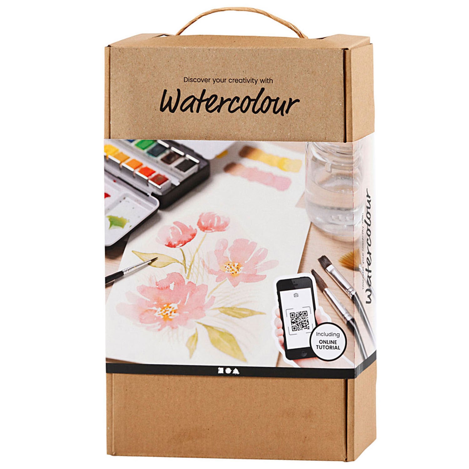 Creative company aquarel ontdekken a5 set